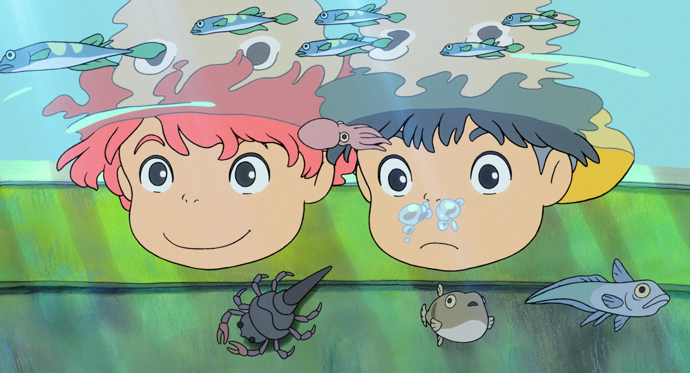 Ponyo sur la falaise de Hayao Miyazaki