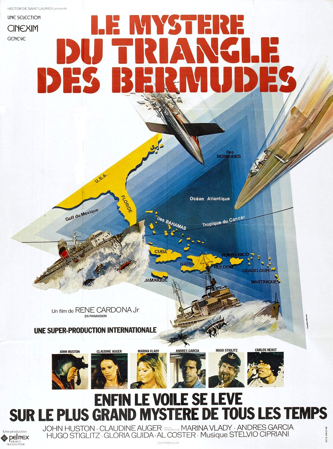 Le Mystère du triangle des Bermudes de René Cardona Jr Olivier Père