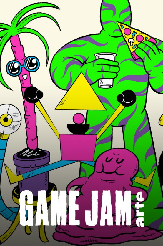 Game Jam ARTE Poster - Game Jam
