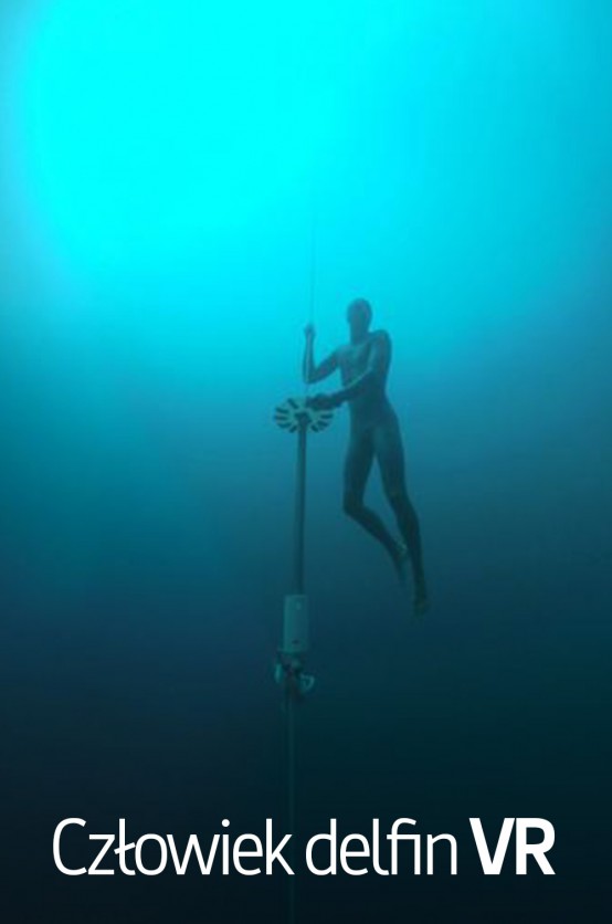 Człowiek delfin VR Poster Czlowiek delfin VR