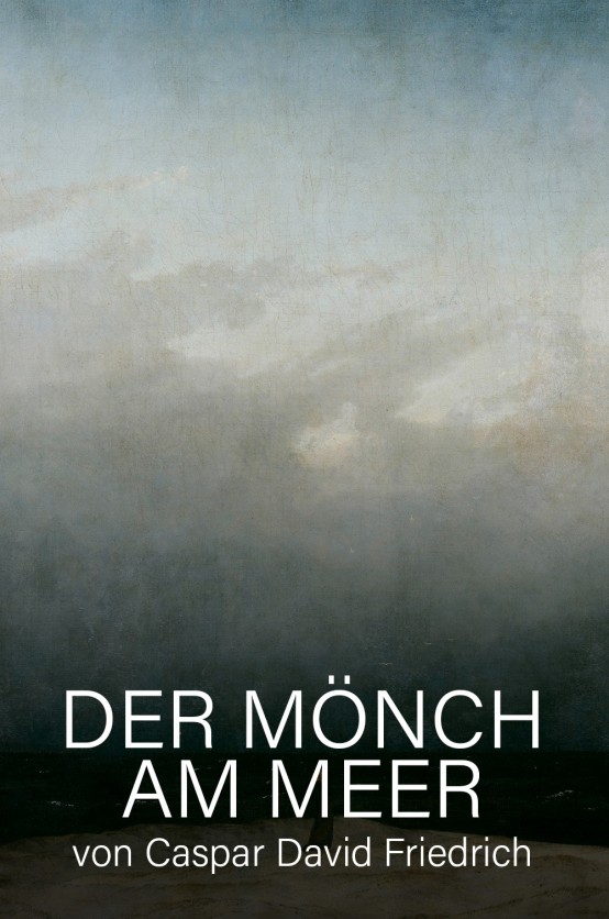 Der Mönch am Meer von Caspar David Friedrich Poster Der Monch am Meer