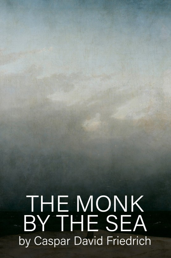 The Monk by the Sea by Caspar David Friedrich Poster The Monk by the sea