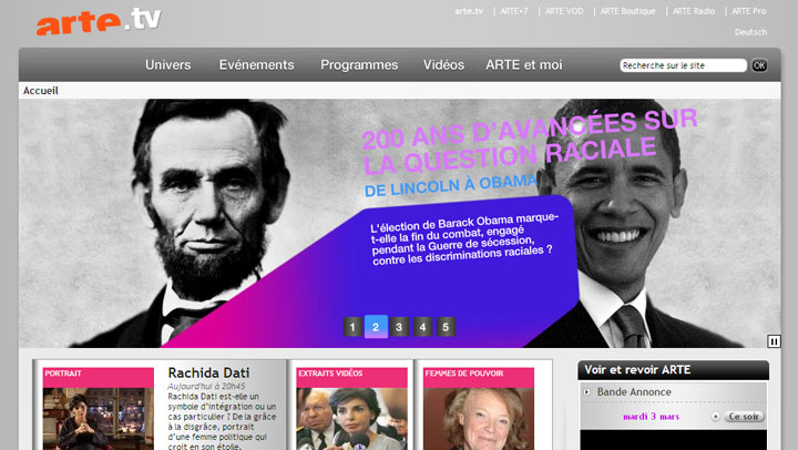 2009-De Lincoln à Obama-ARTE