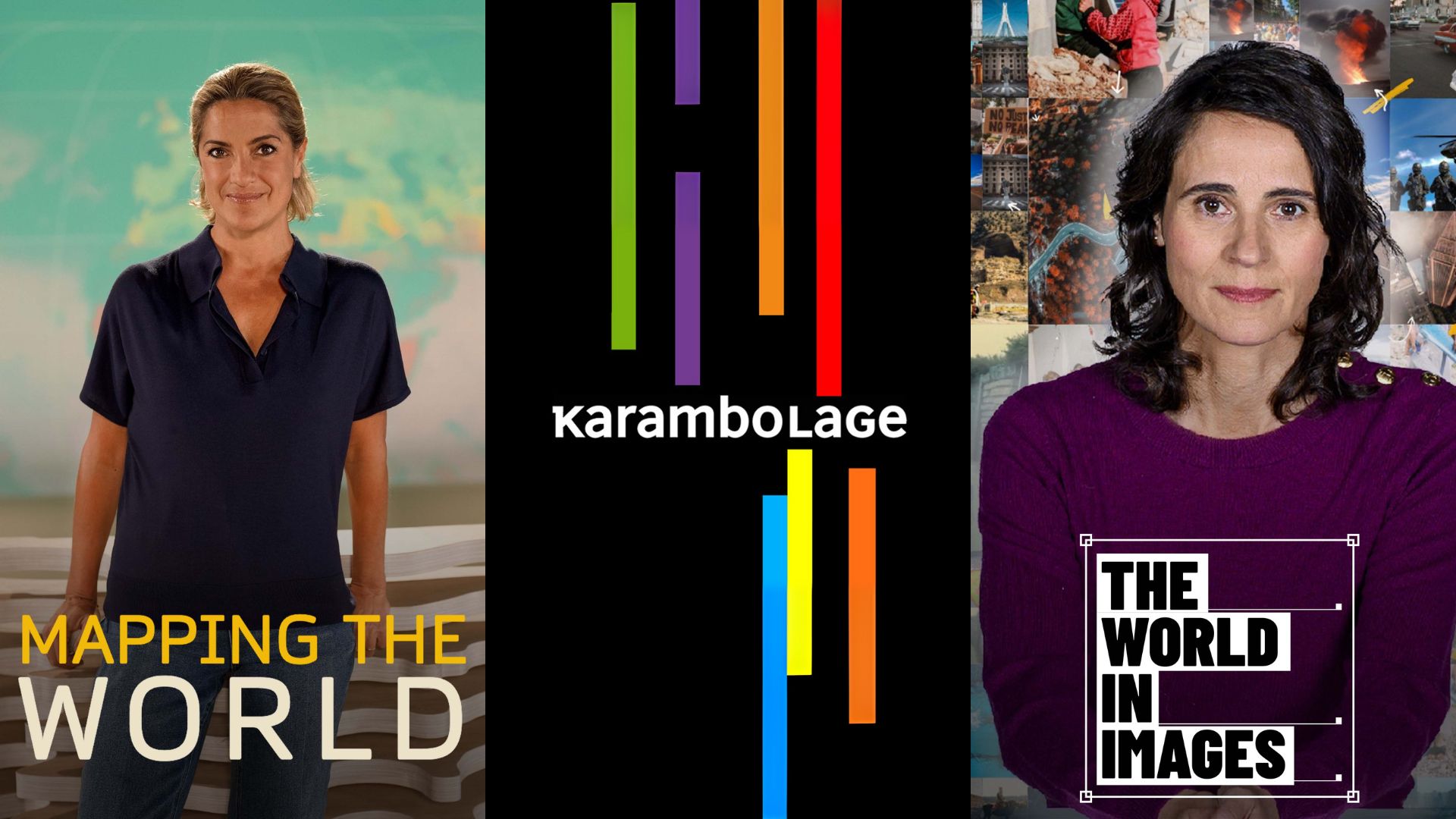 Mapping the World, Karambolage and The World in Images – three ARTE productions with the Ecoprod label © ARTE Studio