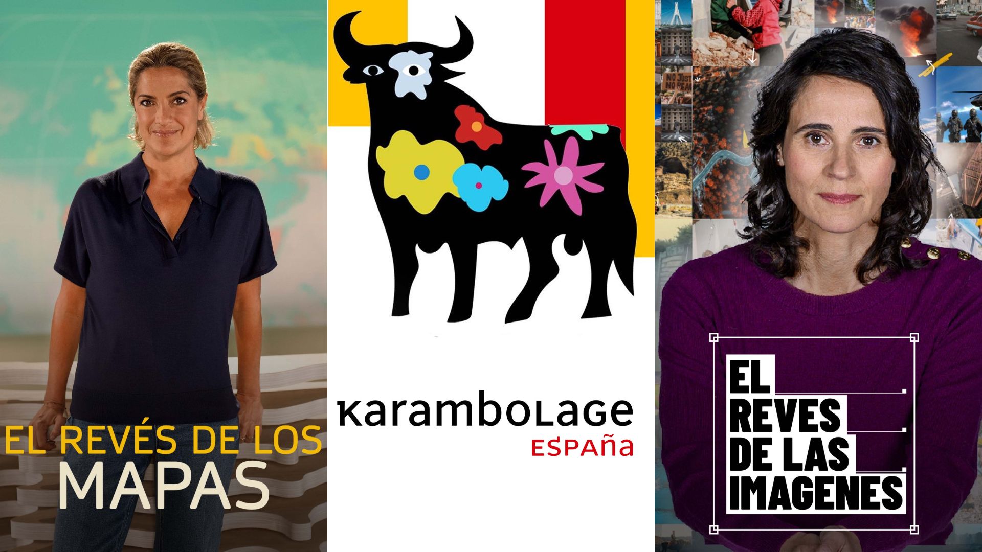 “El revés de los mapas“, “Karambolage“ y “El revés de las imágenes” – tres producciones de ARTE, con el sello Ecoprod © ARTE Studio 