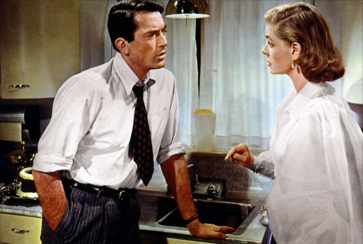 Gregory Peck et Lauren Bacall dans La Femme modèle