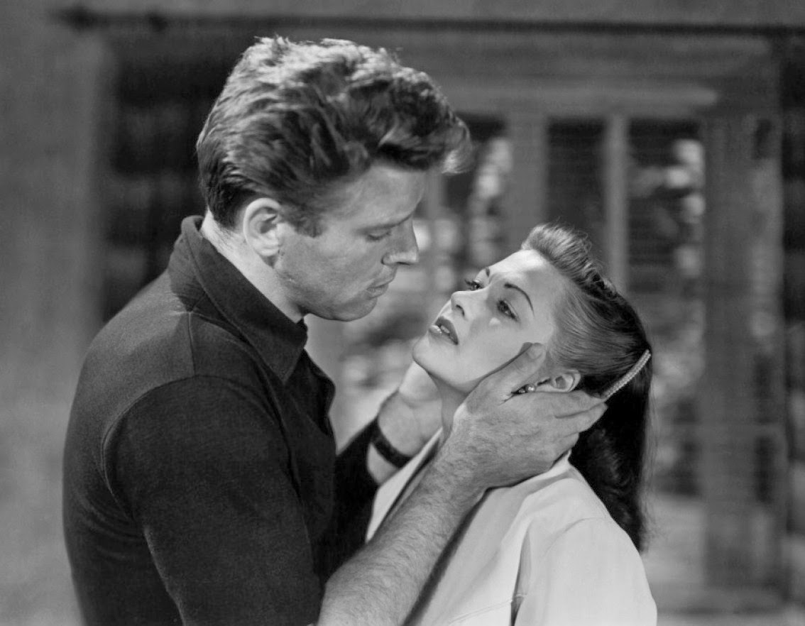 Burt Lancaster et Yvonne De Carlo dans Pour toi, j'ai tué