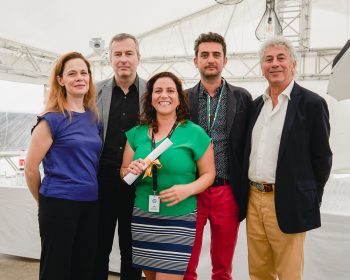 Annamaria Lodato, Olivier Père, Soudade Kaadan, Nadim Cheikhrouha et Georges Goldenstern © Bertrand Noël