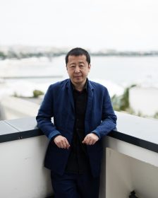Jia Zhangke à Cannes © Bertrand Noël