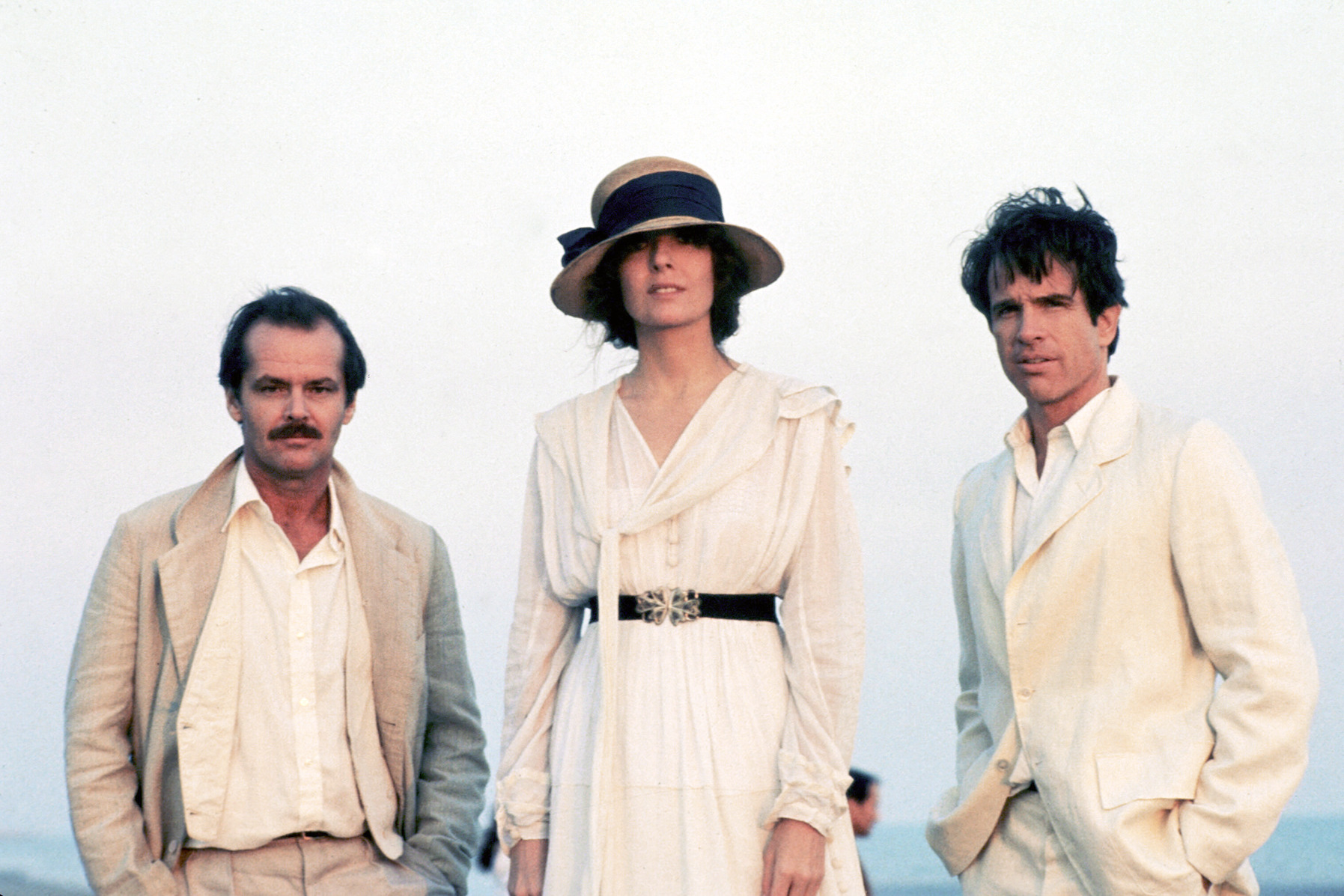 Jack Nicholson, Diane Keaton et Warren Beatty dans Reds