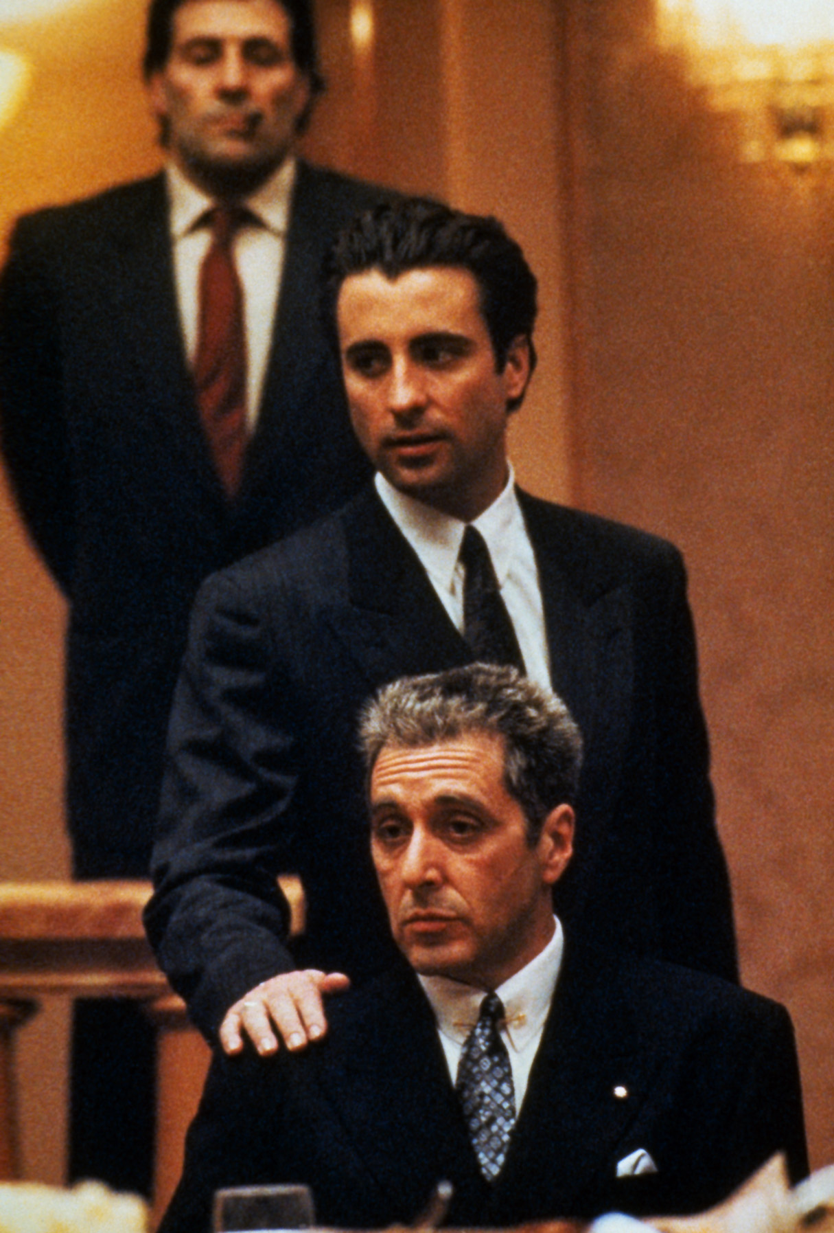 Andy Garcia et Eli Wallach dans Le Parrain, 3ème partie © Paramount Pictures