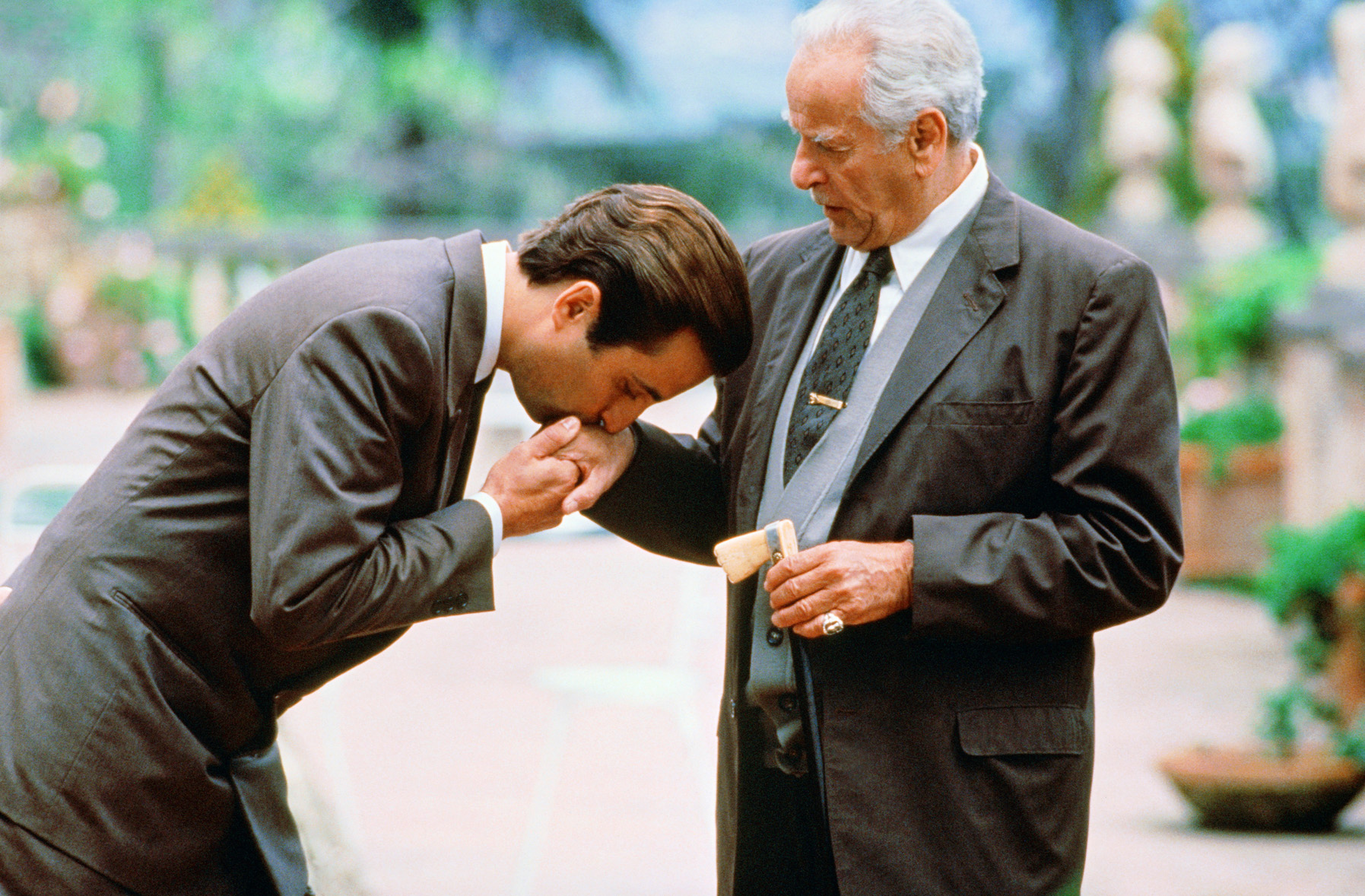 Andy Garcia et Eli Wallach dans Le Parrain, 3ème partie © Paramount Pictures