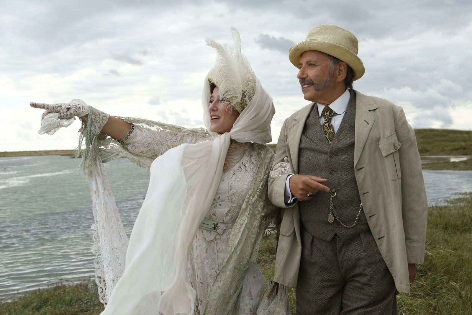 Valeria Bruni Tedeschi et Fabrice Luchini dans Ma Loute de Bruno Dumont