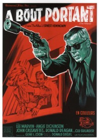 Affiche française d'À bout portant (1964)