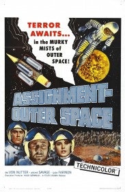 Affiche américaine de Space Men (1960)