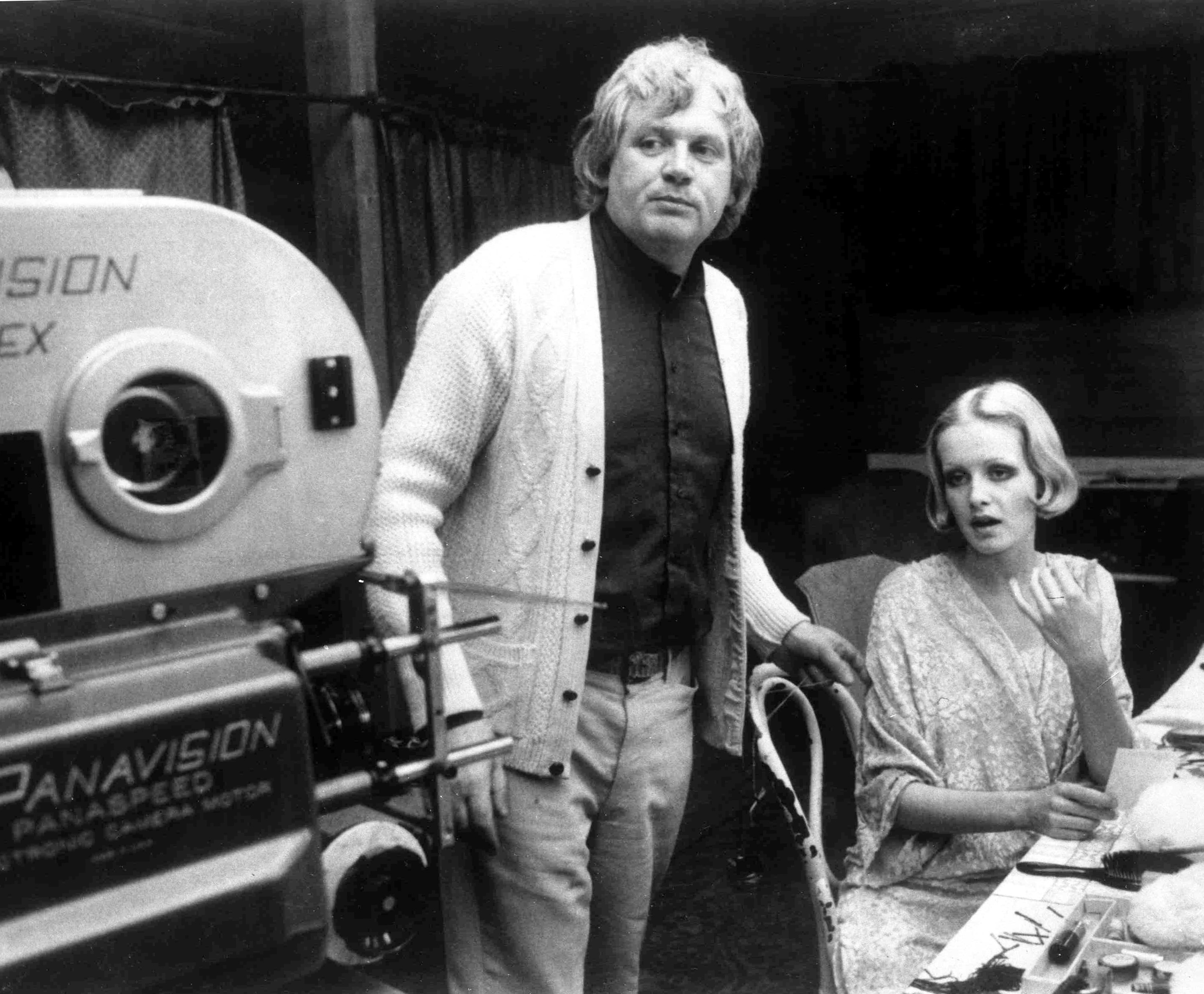 Ken Russel et Twiggy dans le tournage de The Boy Friend (1971)