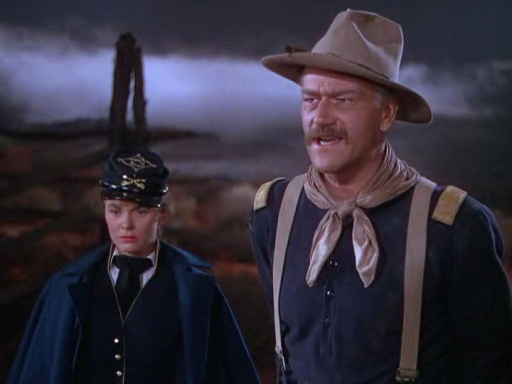 John Wayne dans La Charge héroïque (1949)