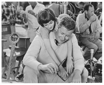 Robert Mulligan sur le tournage de Du silence et des ombres (1962)