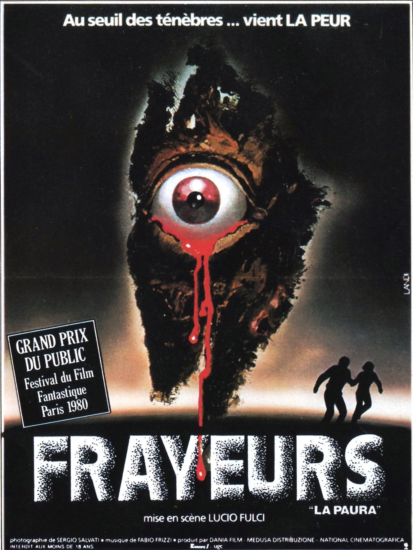 Affiche française de Frayeurs Affiche française de Frayeurs