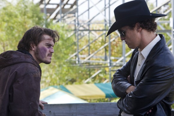 Emile Hirsch et Matthew McConaughey dans Killer Joe