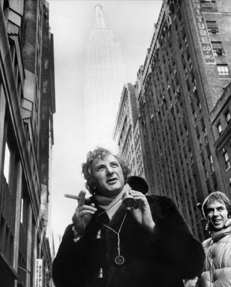 Michael Winner sur le tournage de La Sentinelle des maudits