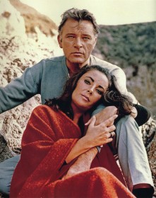 Avec Richard Burton dans Le Chevalier des sables