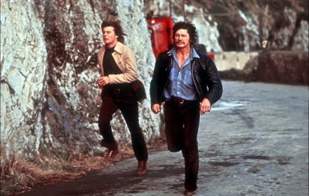 Jan Michael Vincent et Charles Bronson dans Le Flingueur