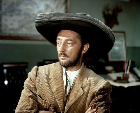 Robert Mitchum dans L'Aventurier du Rio Grande de Robert Parrish