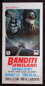 Affiche italienne de Bandits à MIlan