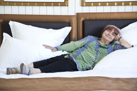 Agnès Varda par Paul Blind, Cannes 2015