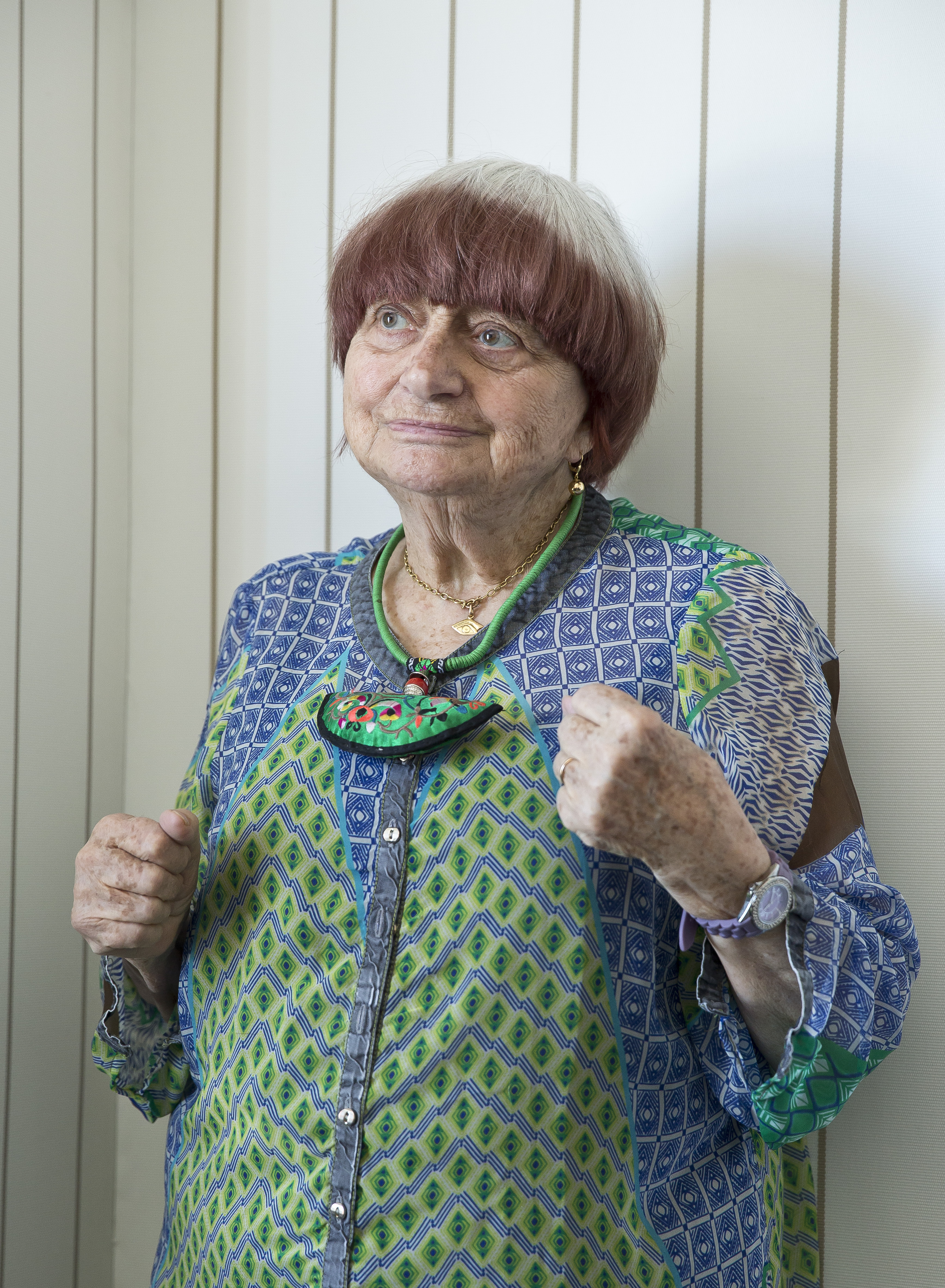 Agnès Varda par Paul Blind, Cannes 2015