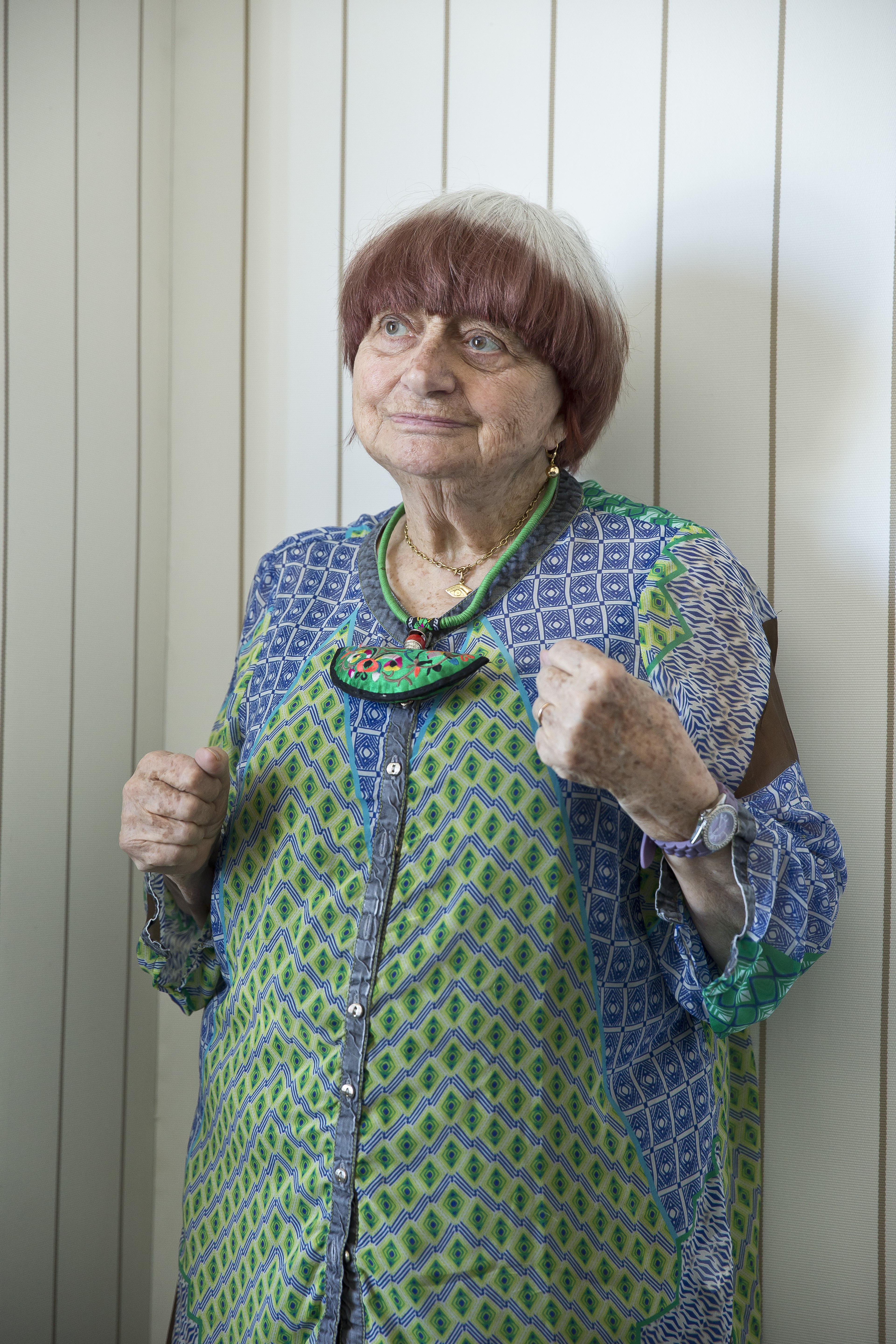 Agnès Varda par Paul Blind, Cannes 2015