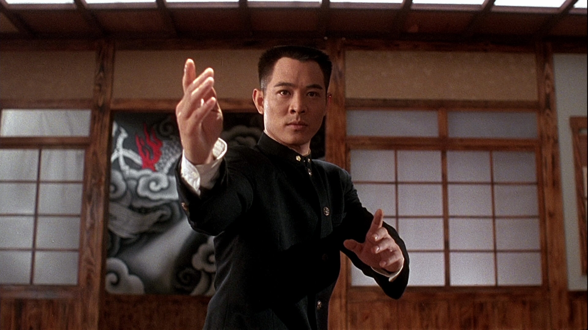 Jet Li dans Fist of Legend - La Nouvelle Fureur de vaincre de Gordon Chan