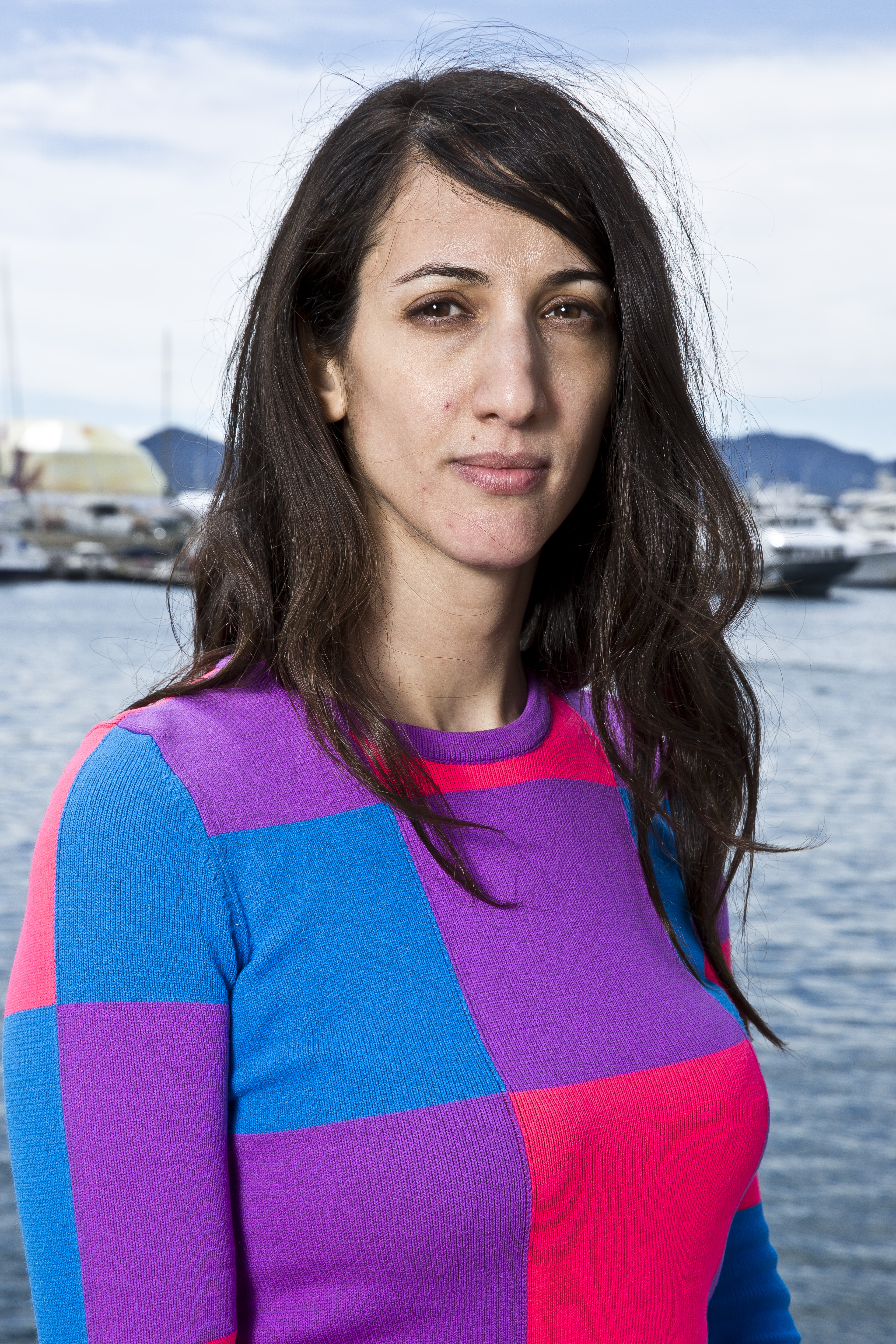 Deniz Gamze Ergüven par Paul Blind, Cannes 2015