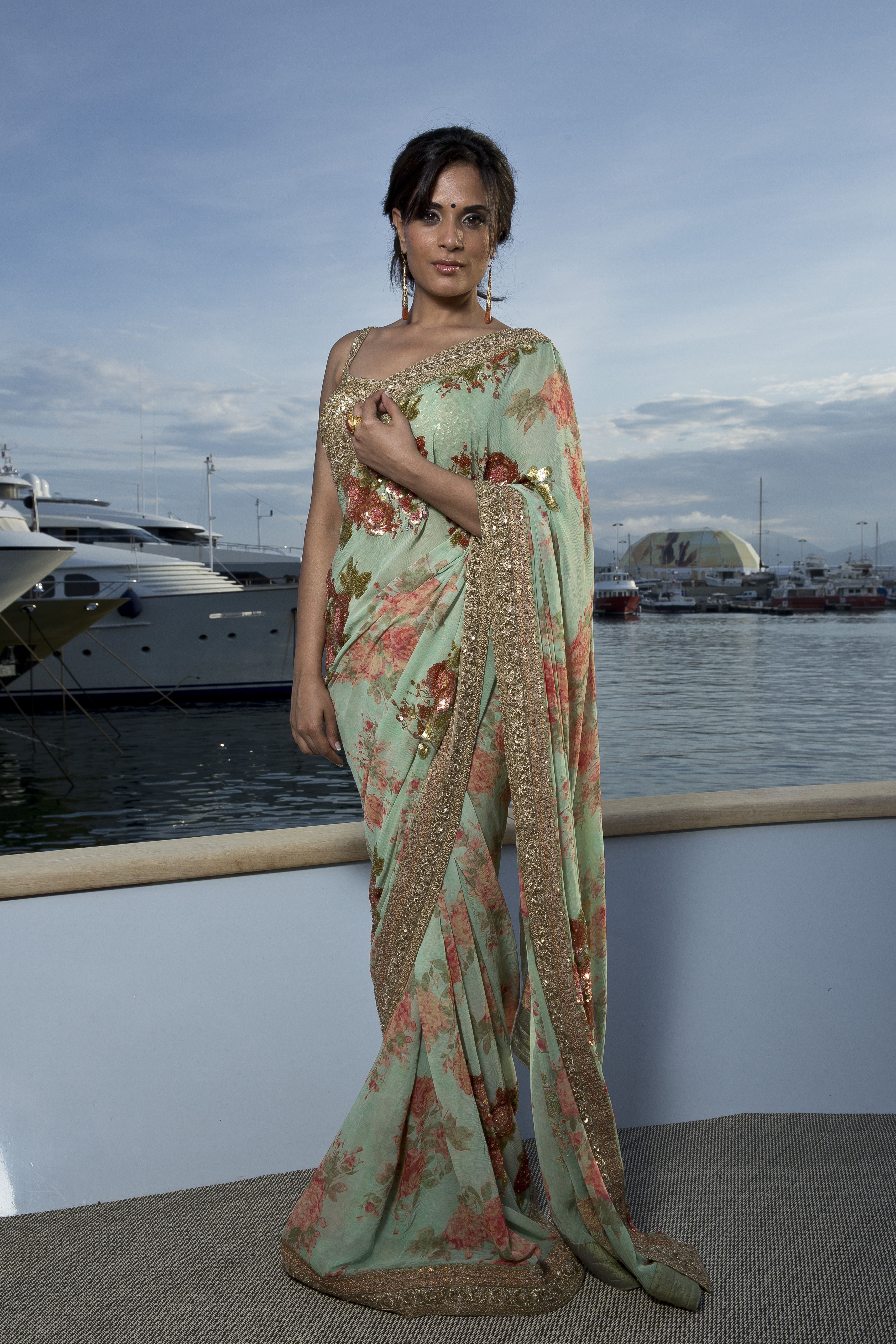 Richa Chadda par Paul Blind, Cannes 2015