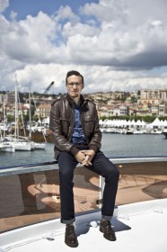 Roberto Minervini sur le bateau ARTE à Cannes en 2013 © Paul Blind