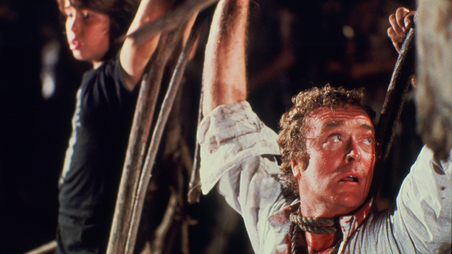 Michael Caine dans L'Ile sanglante de Michael Ritchie