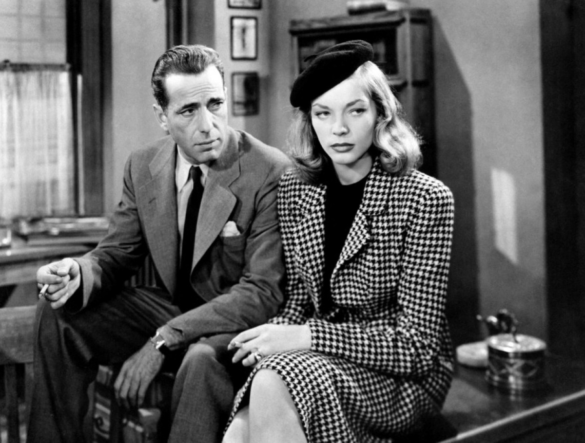 Humphrey Bogart et Lauren Bacall dans Le Grand Sommeil