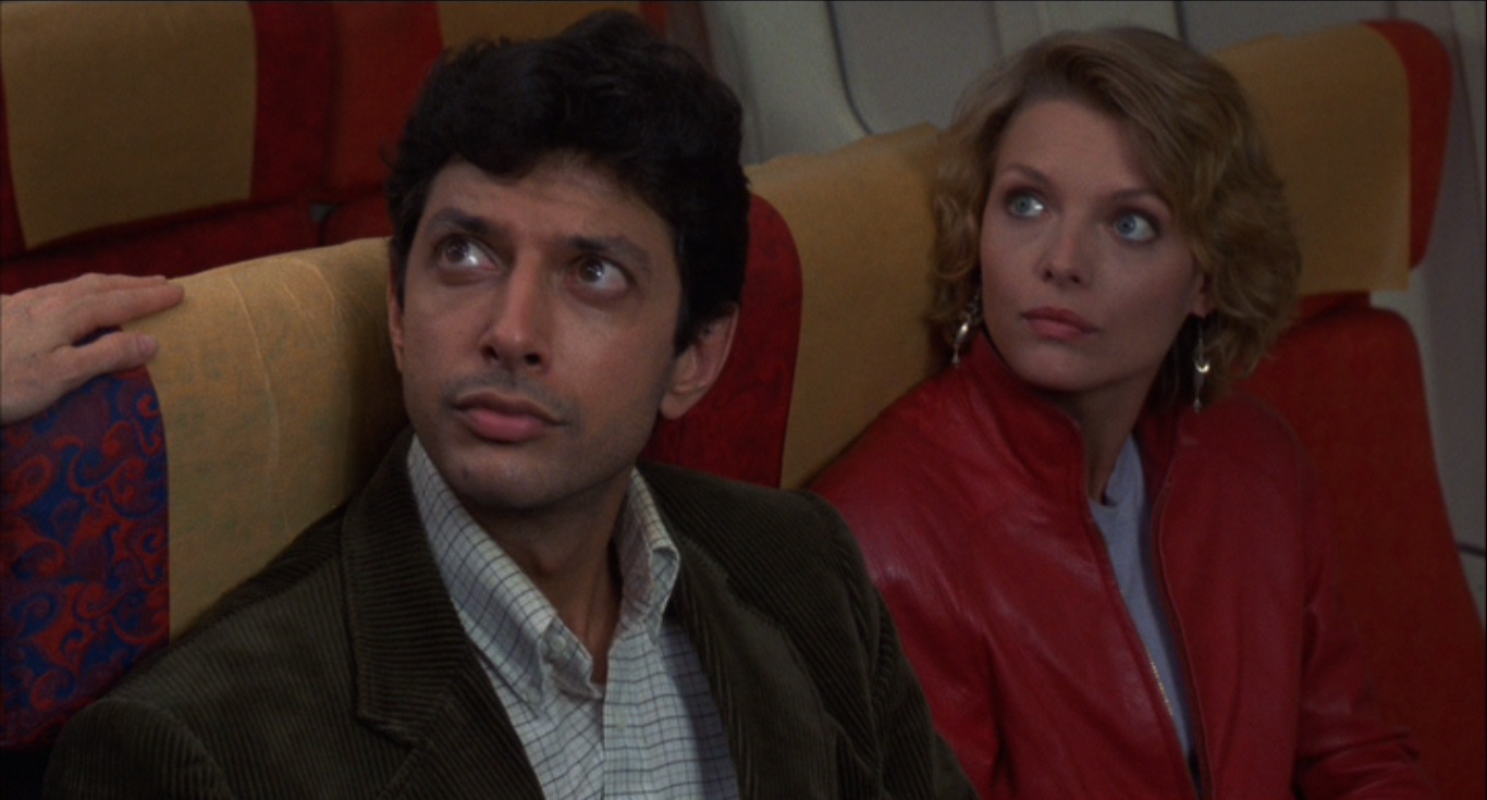 Jeff Goldblum et Michelle Pfeiffer dans Série noire pour une nuit blanche