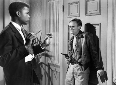 Sidney Poitier et Richard Widmark dans La port d'ouvre de Joseph L. Mankiewicz