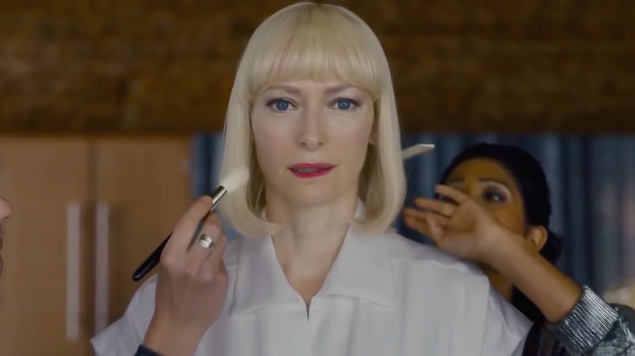 Tilda Swinton dans Okja de Bong Joon-ho