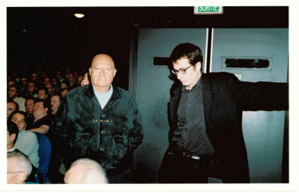 Samedi 10 novembre 2001 Sergio Sollima était venu à la Cinémathèque française présenter Le Dernier Face-à-face, dans la salle des Grands Boulevards.